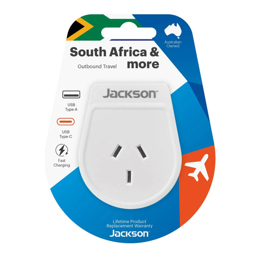 Travel Adaptor USB USB-C Charging Ports NZ/AUS Plugs South Africa India - LX2001 - Homewares, Outdoor, Phone Accessories, Cases, Speakers, Headphones + More -