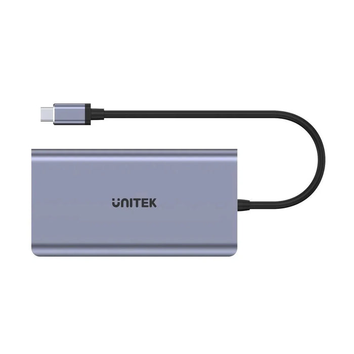 UNITEK 8-in-1 Multi-Port Hub with USB-C Connector. Supports PD100W & Includes 2x - LX2001 - Homewares, Outdoor, Phone Accessories, Cases, Speakers, Headphones + More -