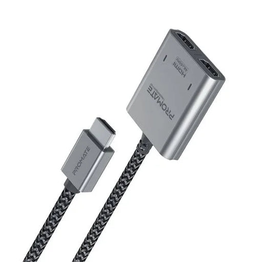 PROMATE 2-in-1 HDMI Splitter with 1m Cable & Dual HDMI Outputs. Supports up to 4 - LX2001 - Homewares, Outdoor, Phone Accessories, Cases, Speakers, Headphones + More -