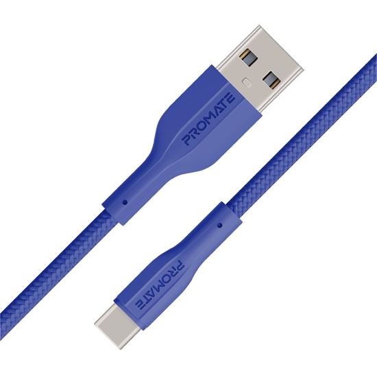PROMATE 1M USB-A to USB-C Super Flexible Cable. Supports 2A Charging & 480Mbps D