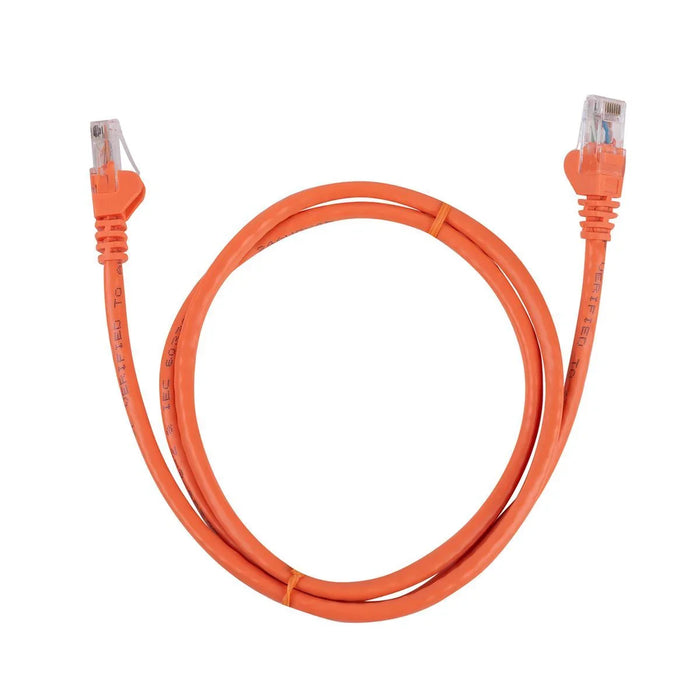 DYNAMIX 3m Cat6 Orange UTP Patch Lead (T568A Specification) 250MHz 24AWG Slimlin - LX2001 - Homewares, Outdoor, Phone Accessories, Cases, Speakers, Headphones + More -