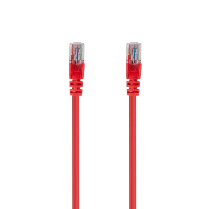 DYNAMIX 10m Cat6 Red UTP Patch Lead (T568A Specification) 250MHz 24AWG Slimline - LX2001 - Homewares, Outdoor, Phone Accessories, Cases, Speakers, Headphones + More -