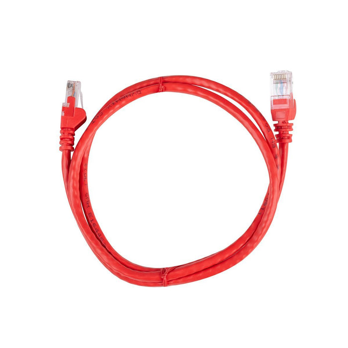 DYNAMIX 10m Cat6 Red UTP Patch Lead (T568A Specification) 250MHz 24AWG Slimline