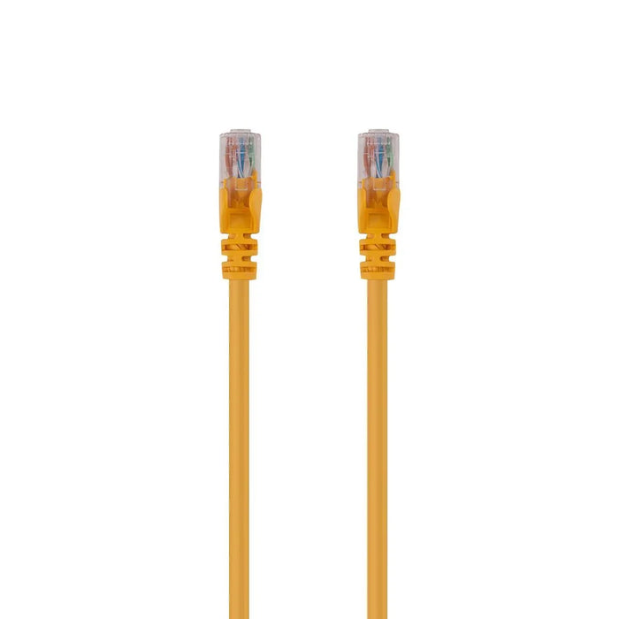 DYNAMIX 5m Cat6 Yellow UTP Patch Lead (T568A Specification) 250MHz 24AWG Slimlin - LX2001 - Homewares, Outdoor, Phone Accessories, Cases, Speakers, Headphones + More -