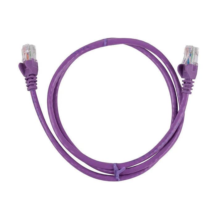 DYNAMIX 5m Cat6 Purple UTP Patch Lead (T568A Specification) 250MHz 24AWG Slimlin - LX2001 - Homewares, Outdoor, Phone Accessories, Cases, Speakers, Headphones + More -