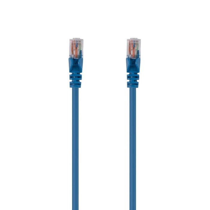 2m Cat6 Blue UTP Patch Lead (T568A Specification) 250MHz 24AWG Slimline Snagless