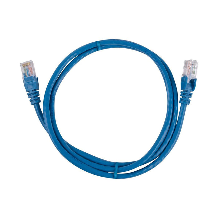 DYNAMIX 15m Cat6 Blue UTP Patch Lead (T568A Specification) 250MHz 24AWG Slimline