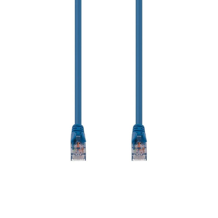 DYNAMIX 50m Cat6 Blue UTP Patch Lead (T568A Specification) 250MHz 24AWG Slimline