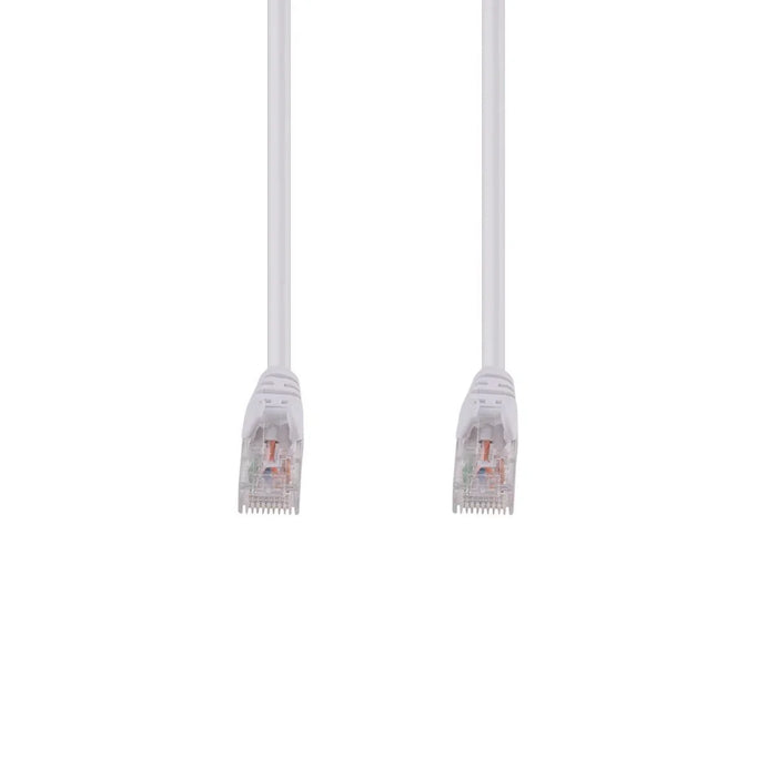 DYNAMIX 3m Cat6 White UTP Patch Lead (T568A Specification) 250MHz 24AWG Slimlin - LX2001 - Homewares, Outdoor, Phone Accessories, Cases, Speakers, Headphones + More -