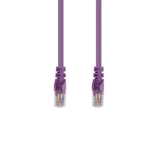 DYNAMIX 20m Cat6 UTP Cross Over Patch Lead - Purple with Label 24AWG Slimline Sn - LX2001 - Homewares, Outdoor, Phone Accessories, Cases, Speakers, Headphones + More -