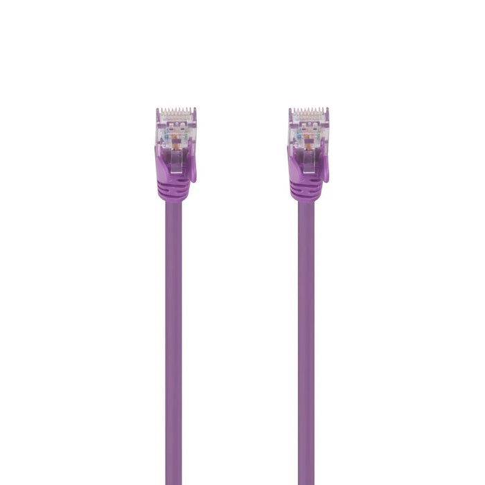 DYNAMIX 20m Cat6 UTP Cross Over Patch Lead - Purple with Label 24AWG Slimline Sn - LX2001 - Homewares, Outdoor, Phone Accessories, Cases, Speakers, Headphones + More -