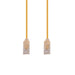 DYNAMIX 0.25m Cat6A 10G Yellow Ultra-Slim Component Level UTP Patch Lead (30AWG) - LX2001 - Homewares, Outdoor, Phone Accessories, Cases, Speakers, Headphones + More -