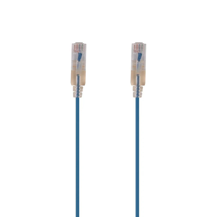 DYNAMIX 1.25m Cat6A 10G Blue Ultra-Slim Component Level UTP Patch Lead (30AWG) w - LX2001 - Homewares, Outdoor, Phone Accessories, Cases, Speakers, Headphones + More -