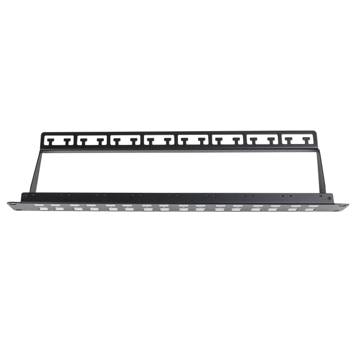 DYNAMIX 16 Port Unloaded Patch Panel, Shuttered Keystone Inserts, 1RU - LX2001 - Homewares, Outdoor, Phone Accessories, Cases, Speakers, Headphones + More -