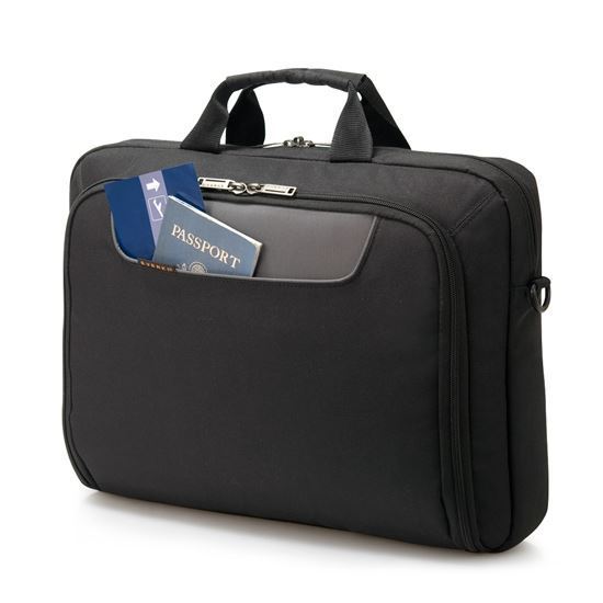 EVERKI Advance Briefcase 13-14.1" with Embroidered Logo. Separate Zippered Acces
