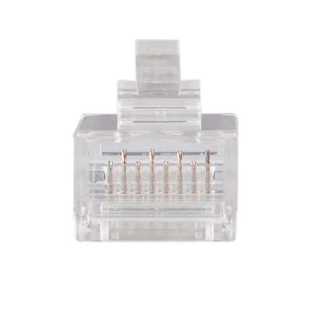 DYNAMIX Cat6 RJ45 Plug 20pc Bag, 8P8C 2 Piece Modular Plug (Rounded Solid). 50 m - LX2001 - Homewares, Outdoor, Phone Accessories, Cases, Speakers, Headphones + More -