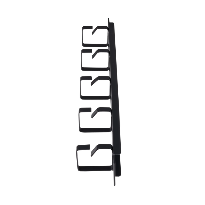 DYNAMIX 19'' 1RU 55mm Deep Metal Cable Management Bar. Supplied with Cage Nuts. - LX2001 - Homewares, Outdoor, Phone Accessories, Cases, Speakers, Headphones + More -