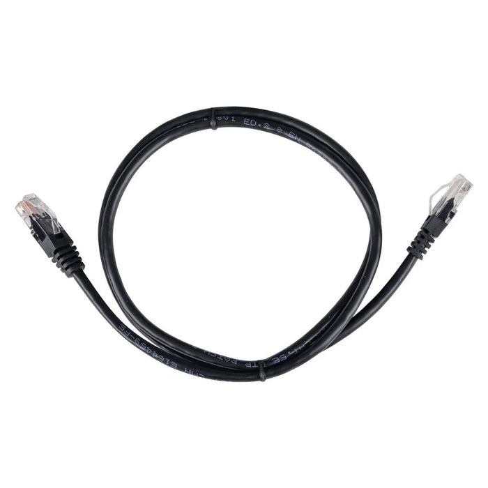 DYNAMIX 0.3m Cat5e Black UTP Patch Lead (T568A Specification) 100MHz 24AWG Sliml - LX2001 - Homewares, Outdoor, Phone Accessories, Cases, Speakers, Headphones + More -