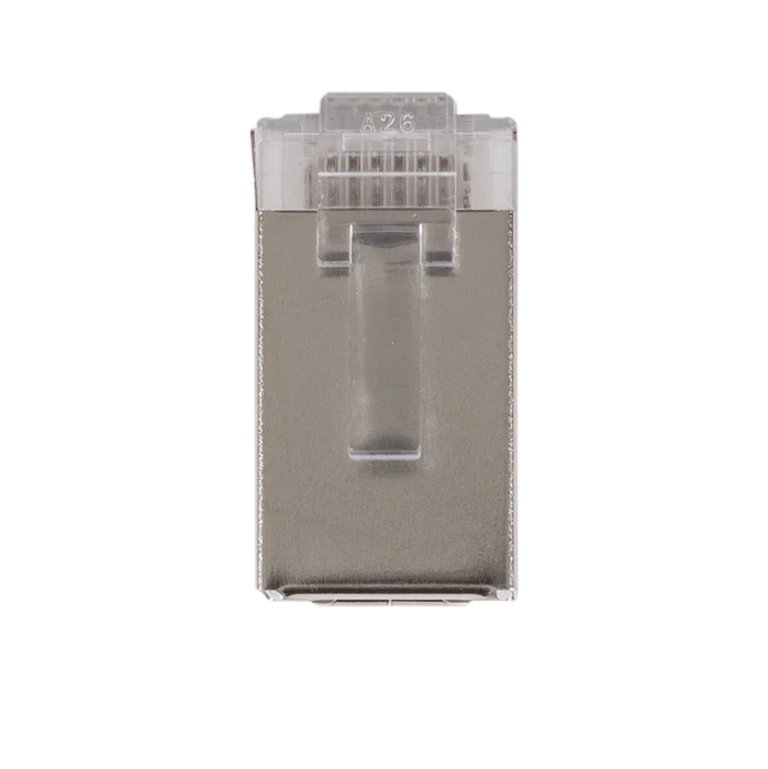 DYNAMIX Cat6 RJ45 20pc Bag, 8P8C Modular Plug 15U'' with insert. (Stranded-Shiel - LX2001 - Homewares, Outdoor, Phone Accessories, Cases, Speakers, Headphones + More -