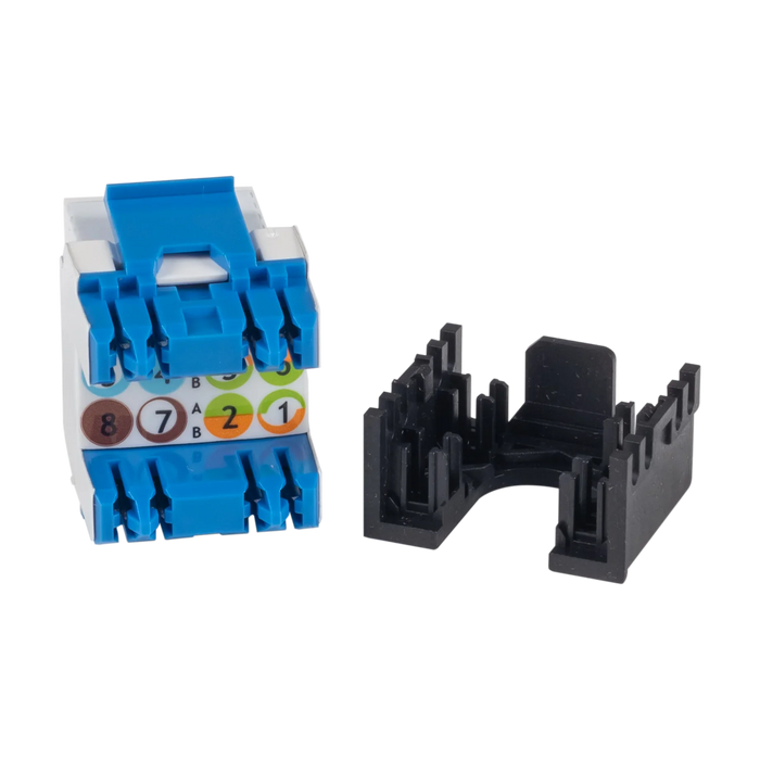 DYNAMIX Cat6 180 Unshielded Keystone Jack, Dual IDC. Colour White - LX2001 - Homewares, Outdoor, Phone Accessories, Cases, Speakers, Headphones + More -