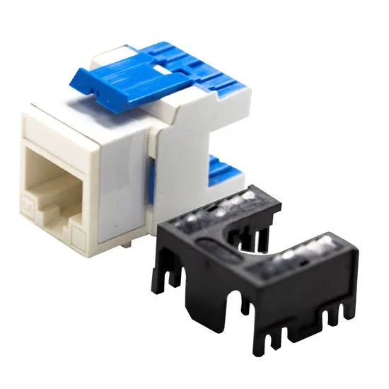 DYNAMIX Cat6A 180 Unshielded Keystone Jack, Dual IDC. Colour White - LX2001 - Homewares, Outdoor, Phone Accessories, Cases, Speakers, Headphones + More -