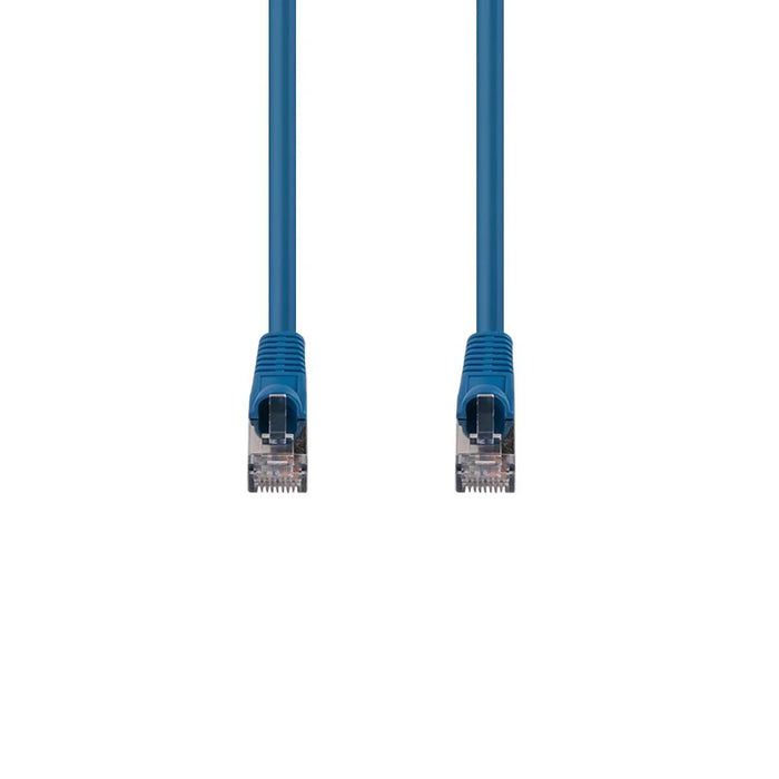 0.3m Cat6A S/FTP Blue Slimline Shielded 10G Patch Lead. 26AWG (Cat6 Augmented) - LX2001 - Homewares, Outdoor, Phone Accessories, Cases, Speakers, Headphones + More -