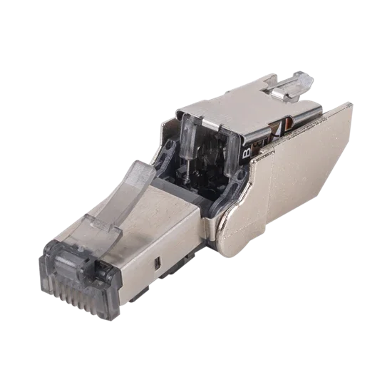 DYNAMIX RJ45 STP Cat6A 10G Tooless Flexible Plug. Works with both solid and stra - LX2001 - Homewares, Outdoor, Phone Accessories, Cases, Speakers, Headphones + More -