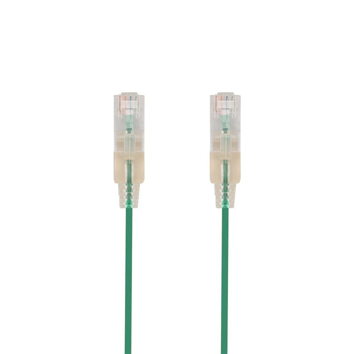 DYNAMIX 0.25m Cat6A 10G Green Ultra-Slim Component Level UTP Patch Lead (30AWG) - LX2001 - Homewares, Outdoor, Phone Accessories, Cases, Speakers, Headphones + More -