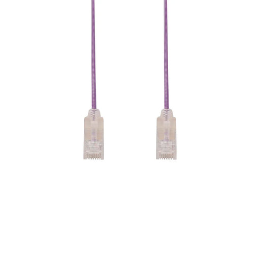 DYNAMIX 0.25m Cat6A 10G Purple Ultra-Slim Component Level UTP Patch Lead (30AWG) - LX2001 - Homewares, Outdoor, Phone Accessories, Cases, Speakers, Headphones + More -