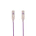 DYNAMIX 0.25m Cat6A 10G Purple Ultra-Slim Component Level UTP Patch Lead (30AWG) - LX2001 - Homewares, Outdoor, Phone Accessories, Cases, Speakers, Headphones + More -