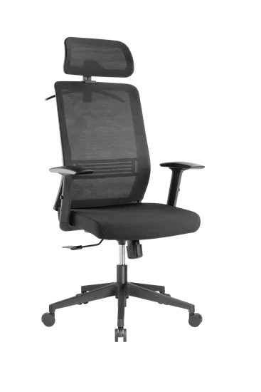 BRATECK Office Chair with Headrest. Ergonomic & Breathable Mesh Back. Pneumatic - LX2001 - Homewares, Outdoor, Phone Accessories, Cases, Speakers, Headphones + More -