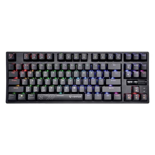 VERTUX HyperSpeed Mechanical Gaming Keyboard. RGB LED Backlit Keys. Built-in 200 - LX2001 - Homewares, Outdoor, Phone Accessories, Cases, Speakers, Headphones + More -