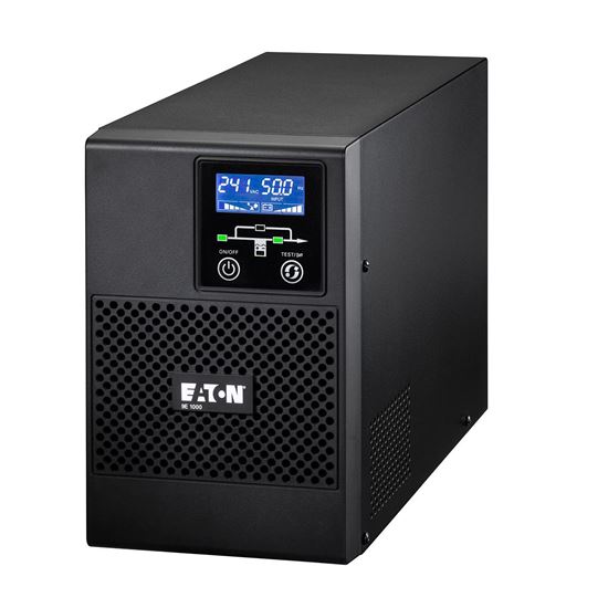EATON 9E 1000VA/800W Double Conversion Online Tower UPS LCD Display, 1x USB Port