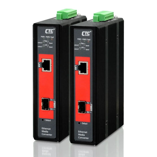 CTC UNION Managed Media Converter 10/100/1000Base-T(X) to 100/1000 Base-X SFP. - - LX2001 - Homewares, Outdoor, Phone Accessories, Cases, Speakers, Headphones + More -