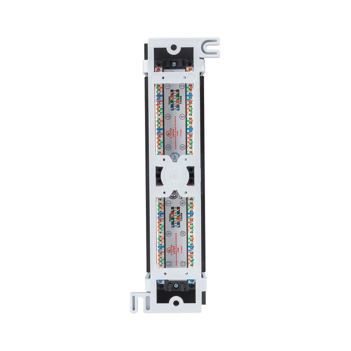 DYNAMIX Mini 1U RJ45 12 Port Patch Panel, Cat6 T568A & T568B Wiring Dims: L= 254 - LX2001 - Homewares, Outdoor, Phone Accessories, Cases, Speakers, Headphones + More -