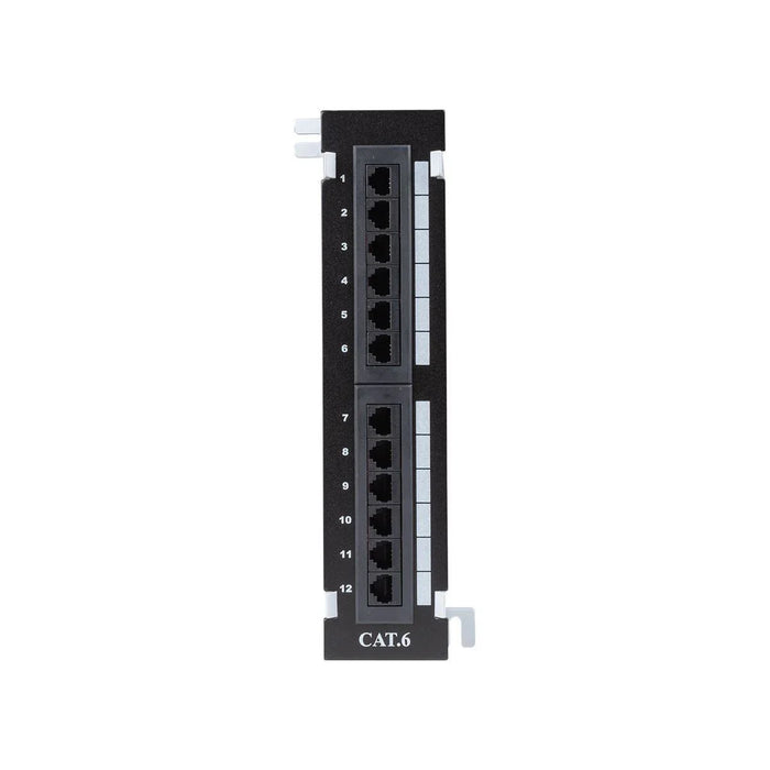 DYNAMIX Mini 1U 12 Port Unloaded Wall Mountable Keystone Patch Panel. - LX2001 - Homewares, Outdoor, Phone Accessories, Cases, Speakers, Headphones + More -