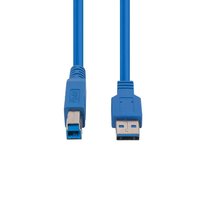 DYNAMIX 2m USB 3.0 USB-A Male to USB-B Male Cable. Colour Blue - LX2001 - Homewares, Outdoor, Phone Accessories, Cases, Speakers, Headphones + More -