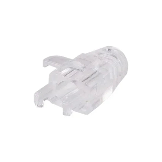 DYNAMIX Cat5e UTP Strain Relief Boot with Latch Protection. Transparent. OD: 0.5 - LX2001 - Homewares, Outdoor, Phone Accessories, Cases, Speakers, Headphones + More -