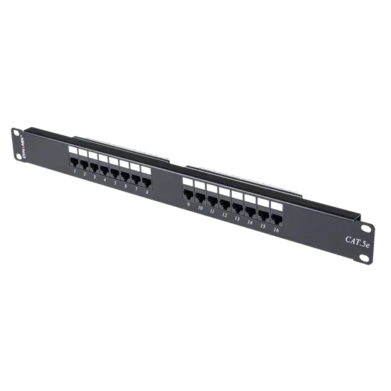 DYNAMIX 16 Port 19'' Cat5e UTP Patch Panel, T568A & T568B Wiring. 1RU. 110x Term - LX2001 - Homewares, Outdoor, Phone Accessories, Cases, Speakers, Headphones + More -