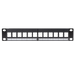 DYNAMIX 10'' 12 Port Unloaded Keystone Panel - LX2001 - Homewares, Outdoor, Phone Accessories, Cases, Speakers, Headphones + More -