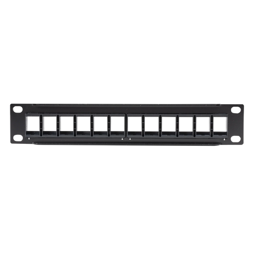 DYNAMIX 10'' 12 Port Unloaded Keystone Panel - LX2001 - Homewares, Outdoor, Phone Accessories, Cases, Speakers, Headphones + More -