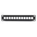 DYNAMIX 10'' 12 Port Unloaded Keystone Panel - LX2001 - Homewares, Outdoor, Phone Accessories, Cases, Speakers, Headphones + More -