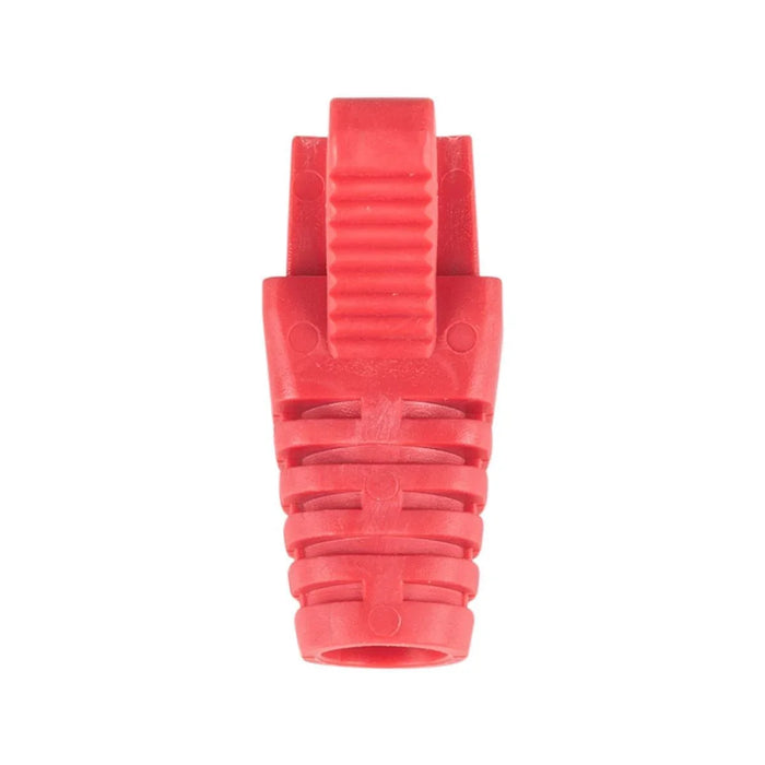 DYNAMIX RED RJ45 Strain Relief Boot - Slimline with Clip Protector (6.0 mm Outsi - LX2001 - Homewares, Outdoor, Phone Accessories, Cases, Speakers, Headphones + More -