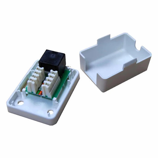 DYNAMIX Cat5e Single Port Floor Mount Terminal. (40 x 53 x 25mm) - LX2001 - Homewares, Outdoor, Phone Accessories, Cases, Speakers, Headphones + More -