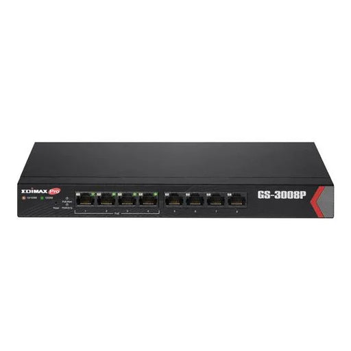 EDIMAX 8 Port Gigabit Web Managed Switch with 4 PoE+ Ports. Power Budget: 72W. D - LX2001 - Homewares, Outdoor, Phone Accessories, Cases, Speakers, Headphones + More -