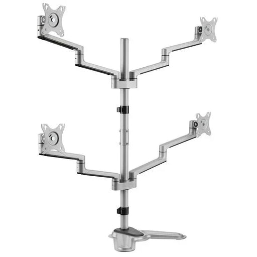 BRATECK 17"-32" Quad Arm Premium Articulating Monitor Stand. Arm Extension 447mm - LX2001 - Homewares, Outdoor, Phone Accessories, Cases, Speakers, Headphones + More -