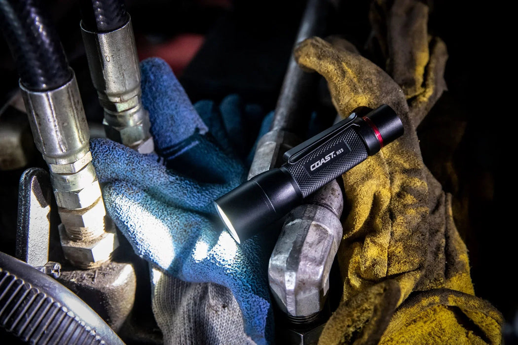 COAST LED High-Power Focusing Torch with Pocket Clip & Slide Focus 360 Lumens, I - LX2001 - Homewares, Outdoor, Phone Accessories, Cases, Speakers, Headphones + More -
