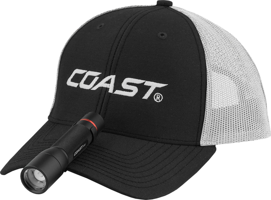 COAST LED High-Power Focusing Torch with Pocket Clip & Slide Focus 360 Lumens, I