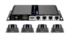LENKENG 1-In-4-Out 1080P HDMI Extender. 1x HDMI in, 1x HDMI out, 4x RJ45 out. Co - LX2001 - Homewares, Outdoor, Phone Accessories, Cases, Speakers, Headphones + More -