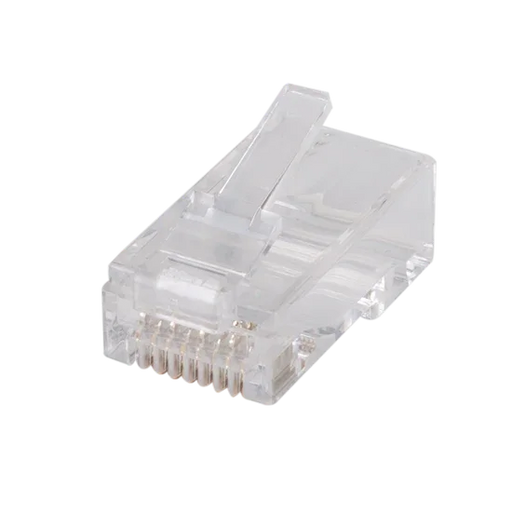 DYNAMIX Cat6 RJ45 Plug 20pc Bag, 8P8C 2 Piece Modular Plug (Rounded Solid). 50 m - LX2001 - Homewares, Outdoor, Phone Accessories, Cases, Speakers, Headphones + More -